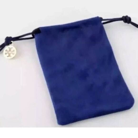 New Tory Burch Gold Gemini Adjustable Necklace - Picture 6 of 6